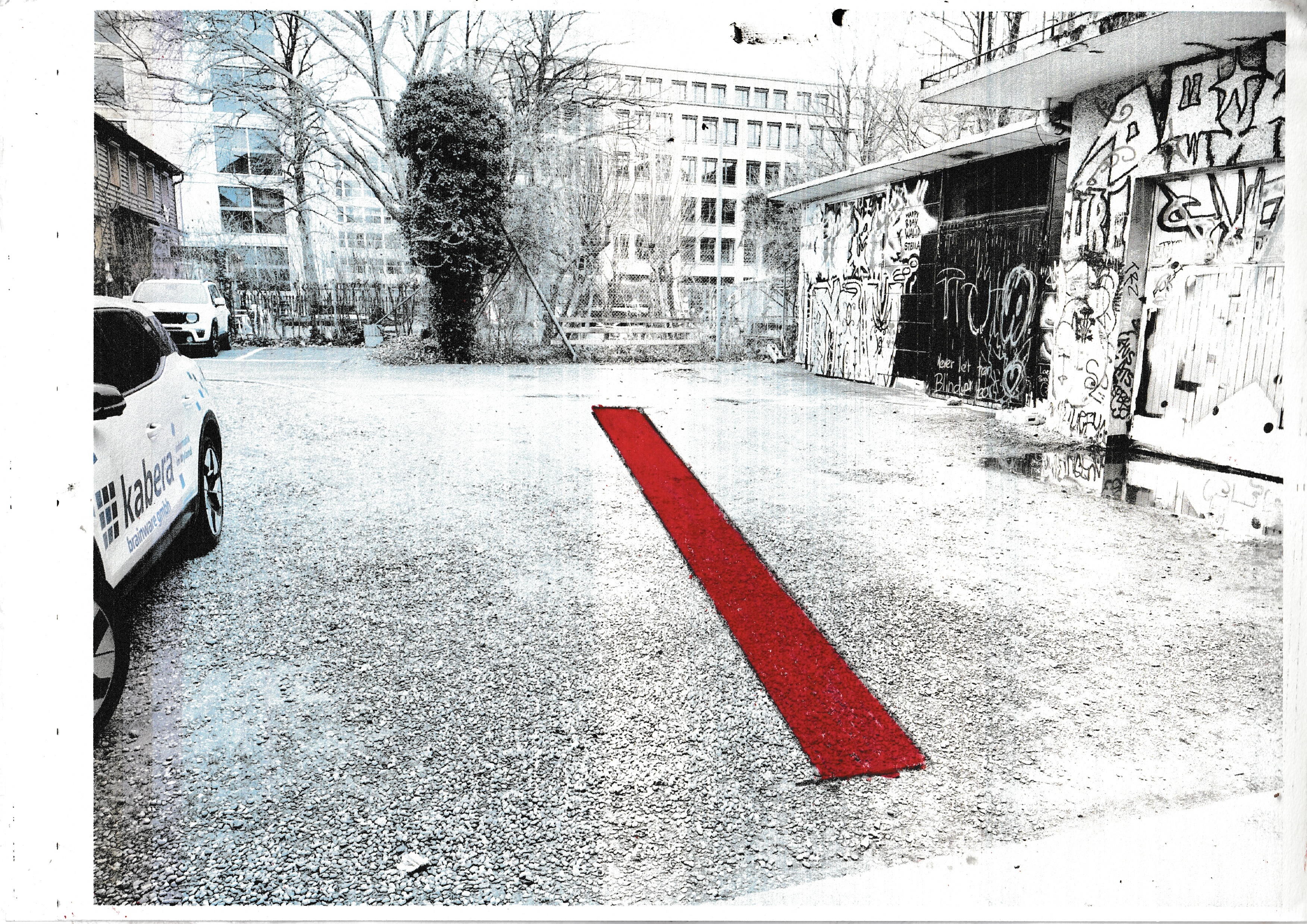 A very brutal red carpet?
